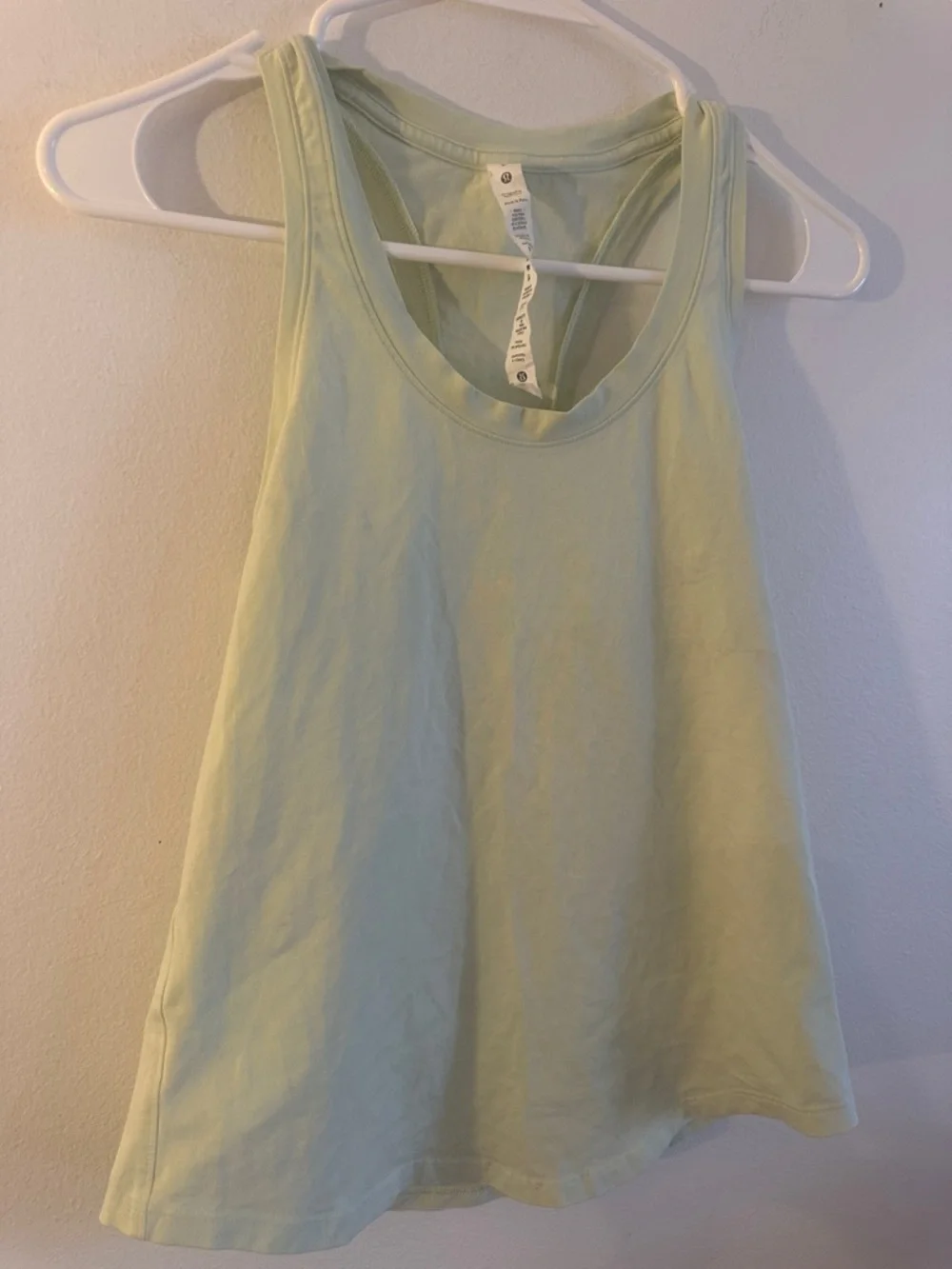 lululemon athletica light sage racerback tank - Preloved